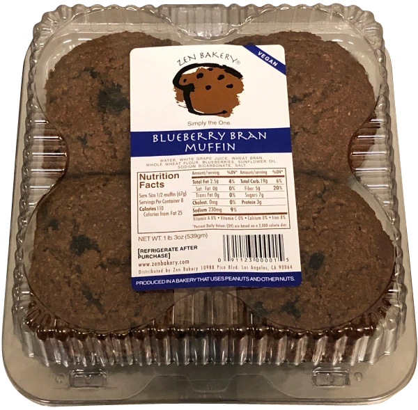 Order Blueberry Bran Muffin Zen Bakery | Erewhon