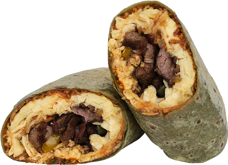 Steak & Egg Breakfast Burrito