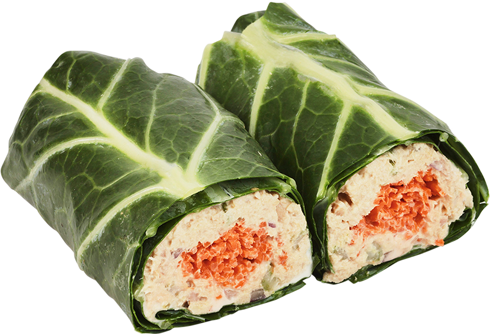 Tuna Collard Green Wrap