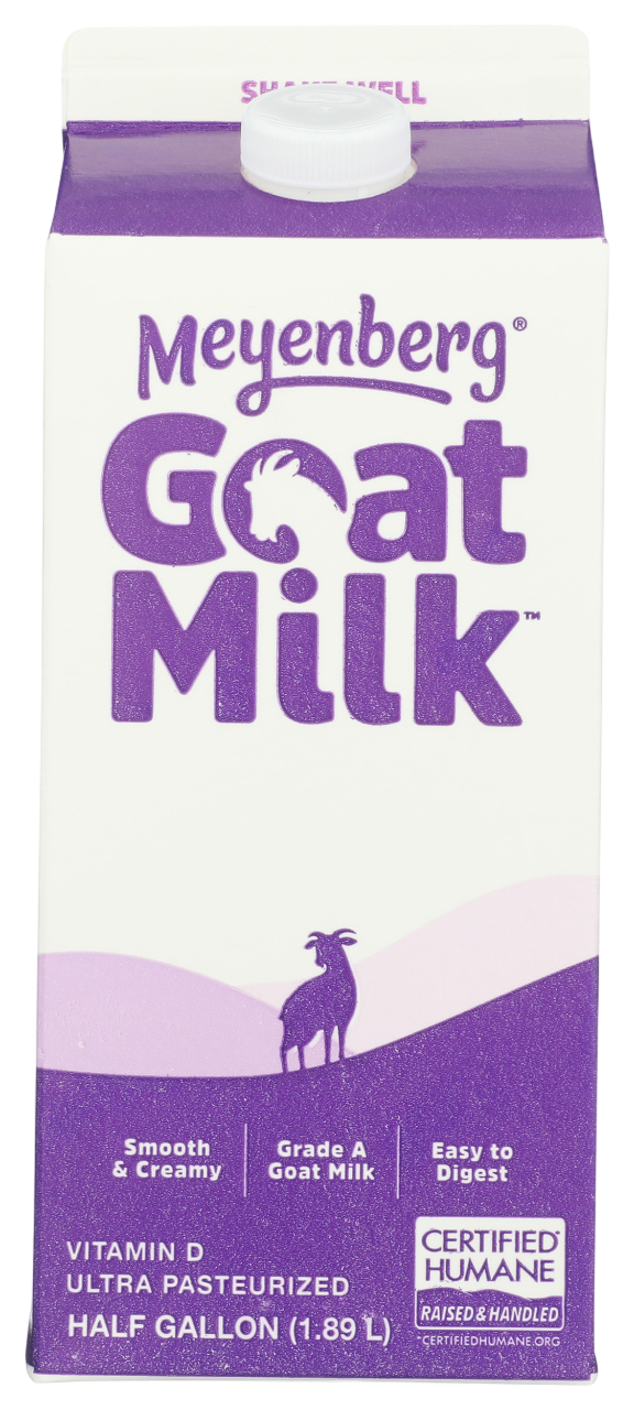 Meyenberg Fresh Goat Milk: Vitamin D3 Enriched & Creamy