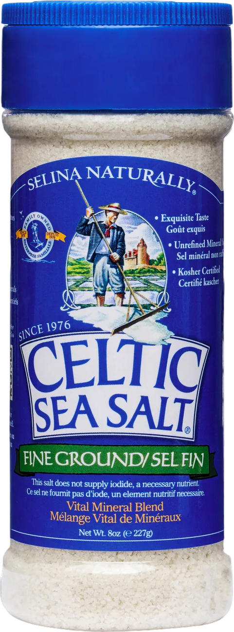 Celtic Sea Salt Fine Grind Shaker - Erewhon