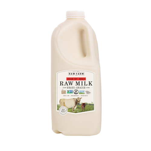 Raw Farm Organic Raw Milk: Fresh &amp; Nutrient-Rich | Order Now
