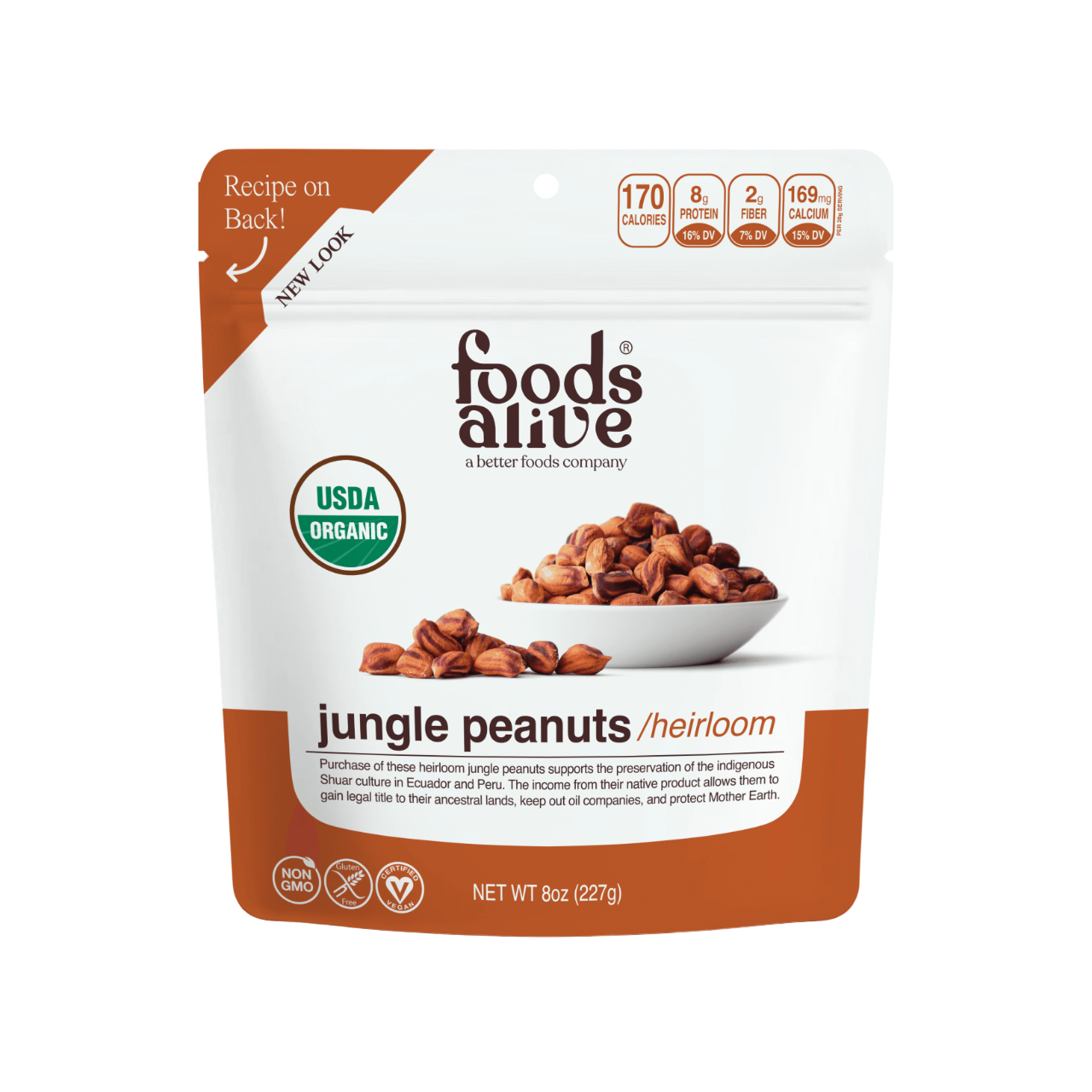 Order Organic Jungle Peanuts Foods Alive | Erewhon