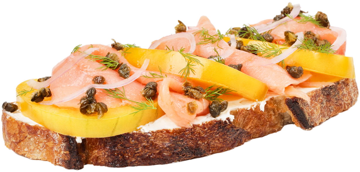 Smoked Salmon Tartine