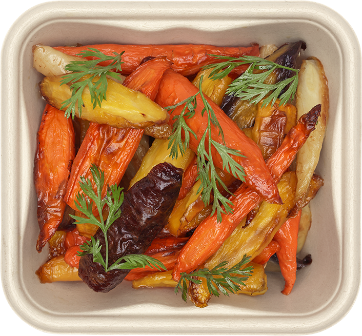 Roasted Rainbow Carrots