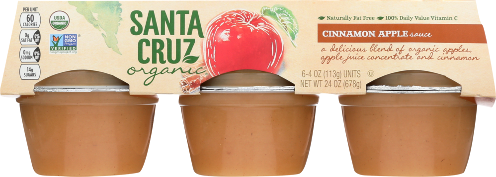 Santa Cruz Cinnamon Applesauce - Erewhon