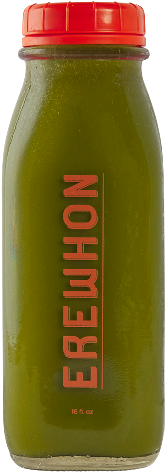 Greens & Apple Lemon Ginger Juice - Erewhon