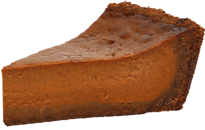 Deep Dish Pumpkin Pie (Slice)