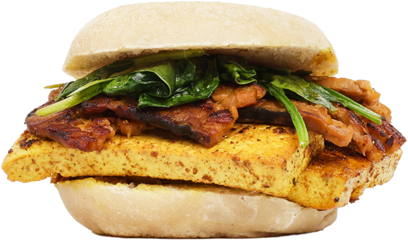 Eggless Breakfast Sandwich
