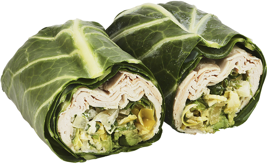 Turkey Collard Green Wrap