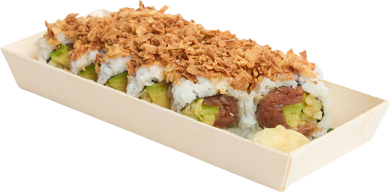 Spicy Tuna Crispy Onion Roll