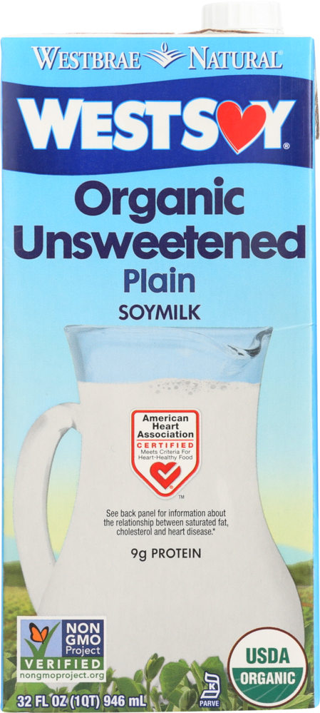 Unsweetened Soy Milk - Westsoy