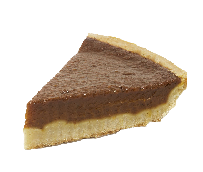 Vegan Pumpkin Pie (Slice)