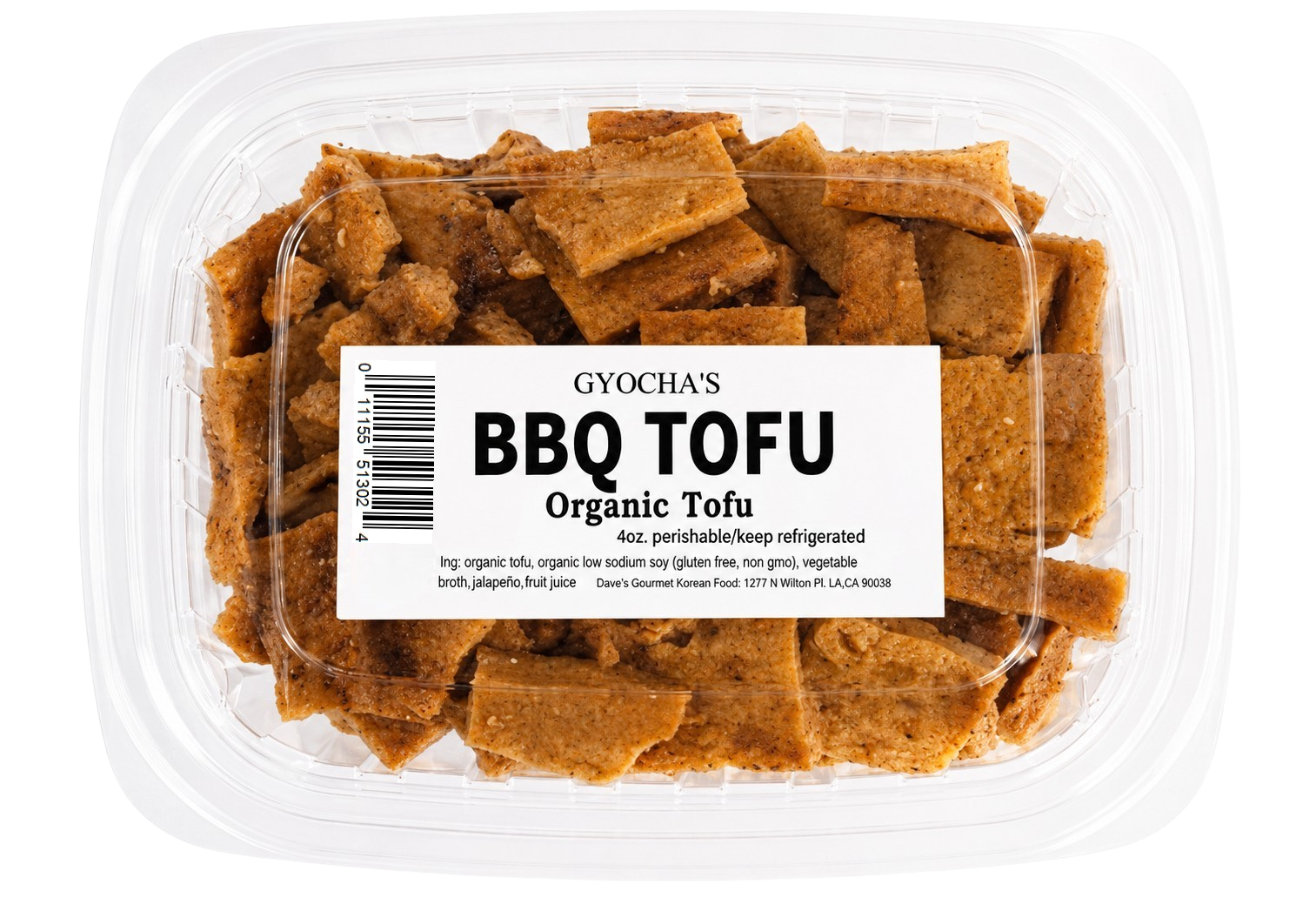 BBQ Tofu - Gyocha