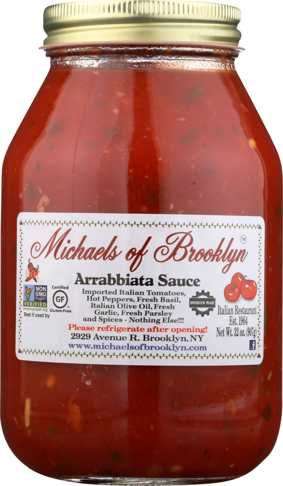 MIchan★ ！AZ ラム&ポテト✖️2袋 Michaels of Brooklyn Arrabbiata Sauce - Erewhon