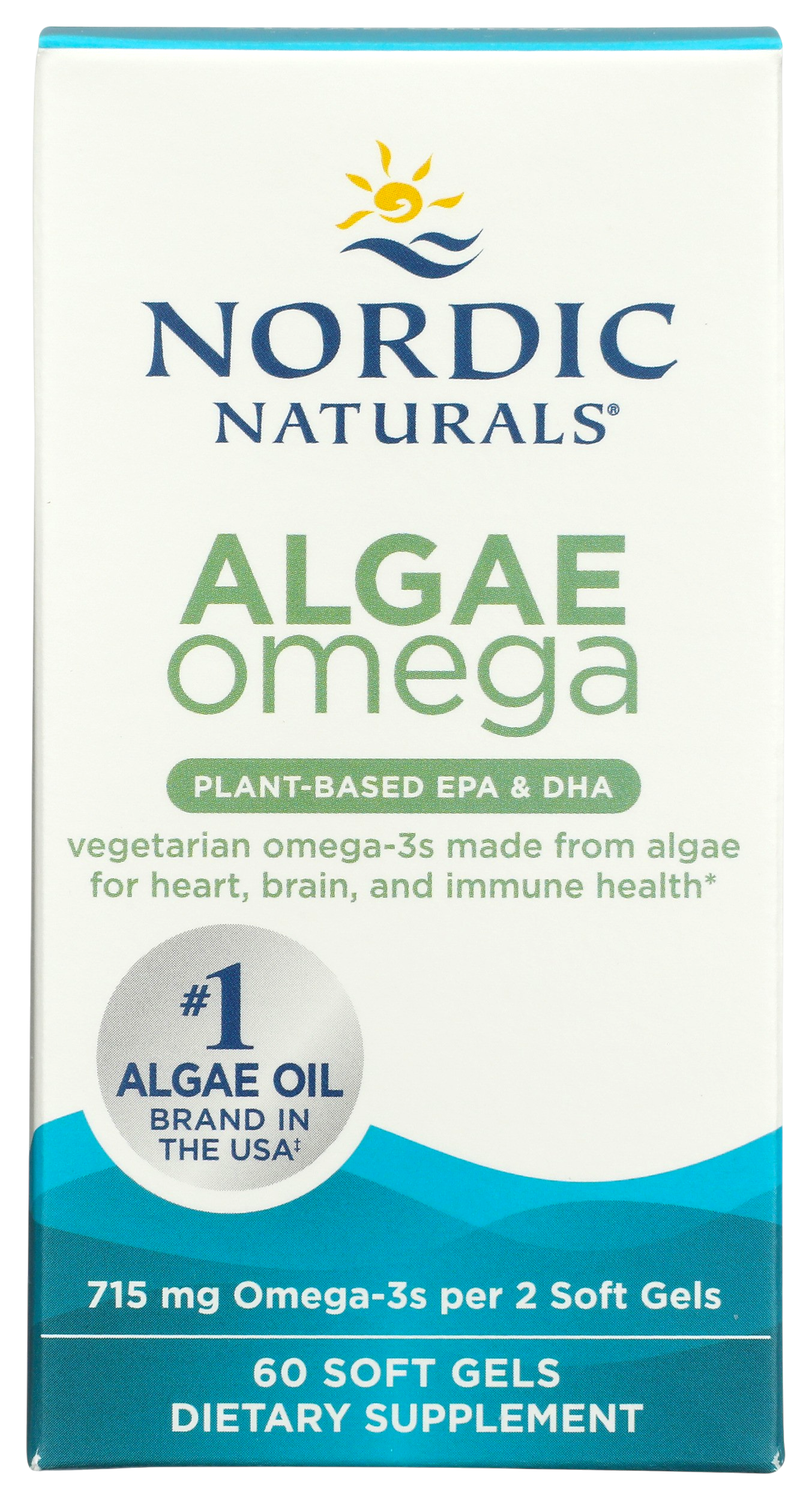 Nordic Naturals Algae Omega Lemon - Erewhon