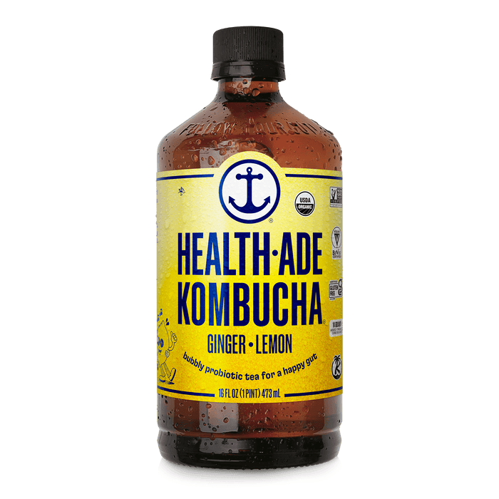 Health-Ade Ginger Lemon Kombucha - Erewhon ```
