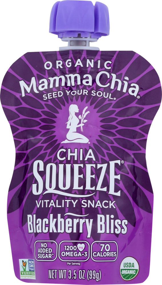 Mamma Chia Blackberry Bliss Squeeze - Erewhon
