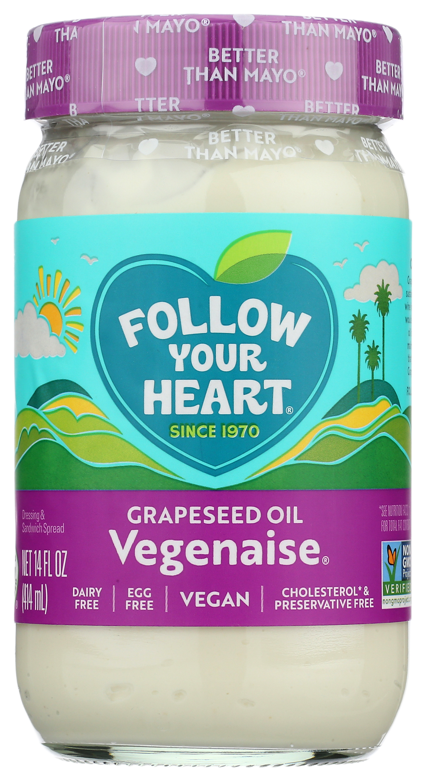 Vegenaise Grapeseed Oil - Follow Your Heart