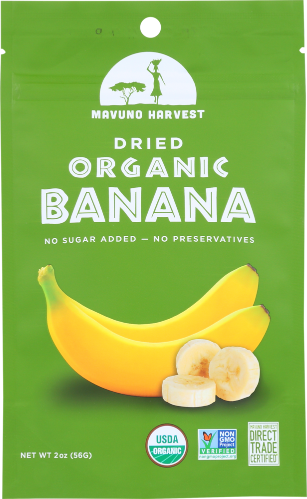 Mavuno Harvest Dried Banana - Erewhon