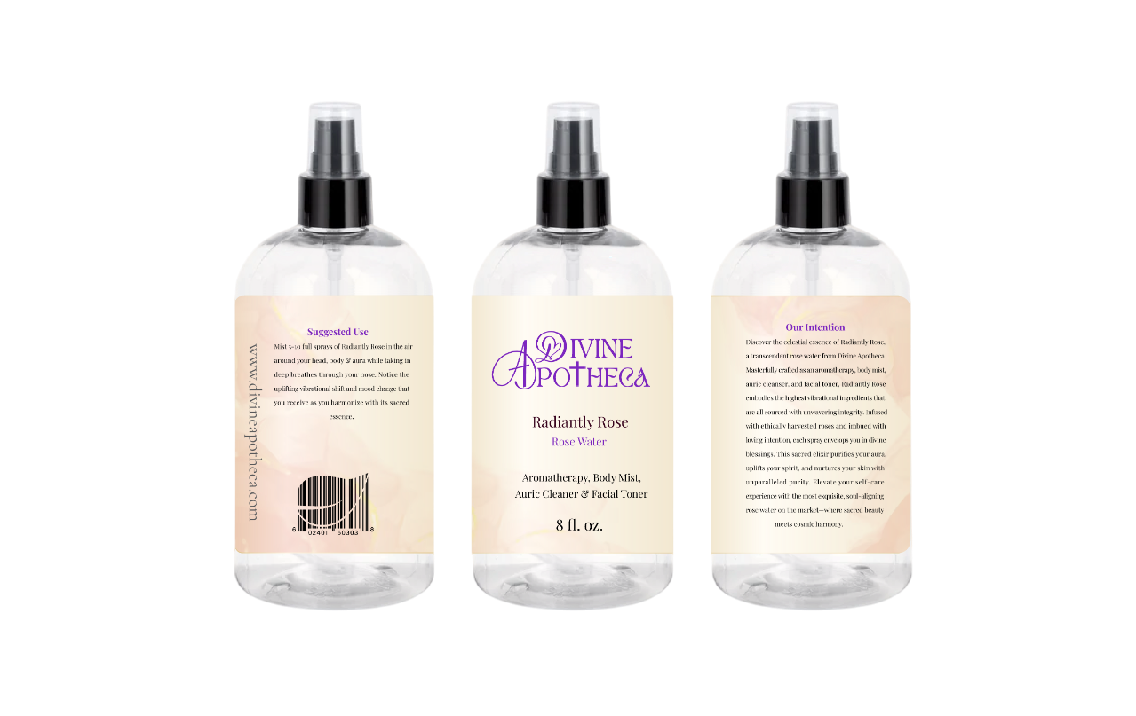 Radiantly Rose Aromatherapy Mist - Divine Apotheca
