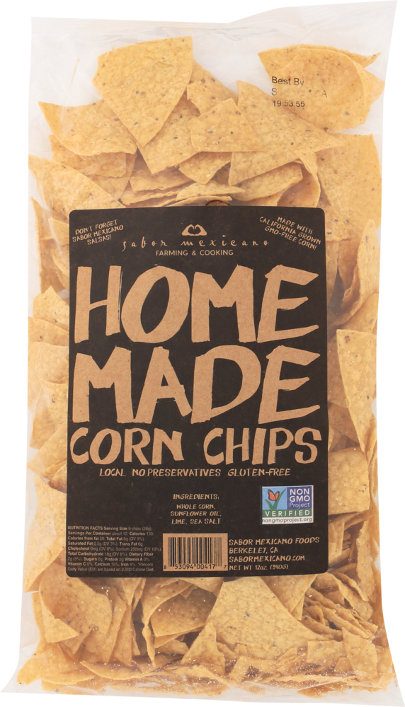 Sabor Mexicano Lime & Sea Salt Tortilla Chips | Order Online