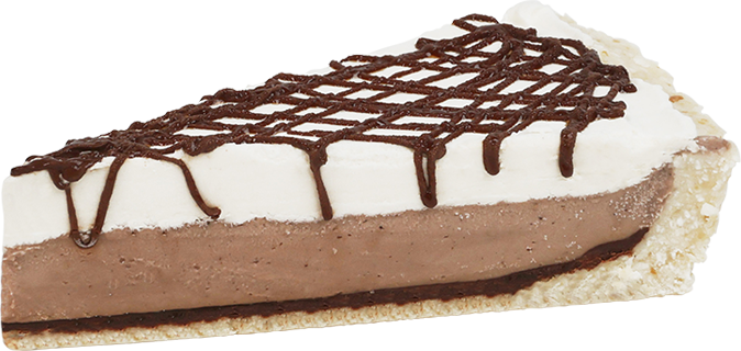 Raw Vegan Black Bottom Banana Cream Pie (slice)