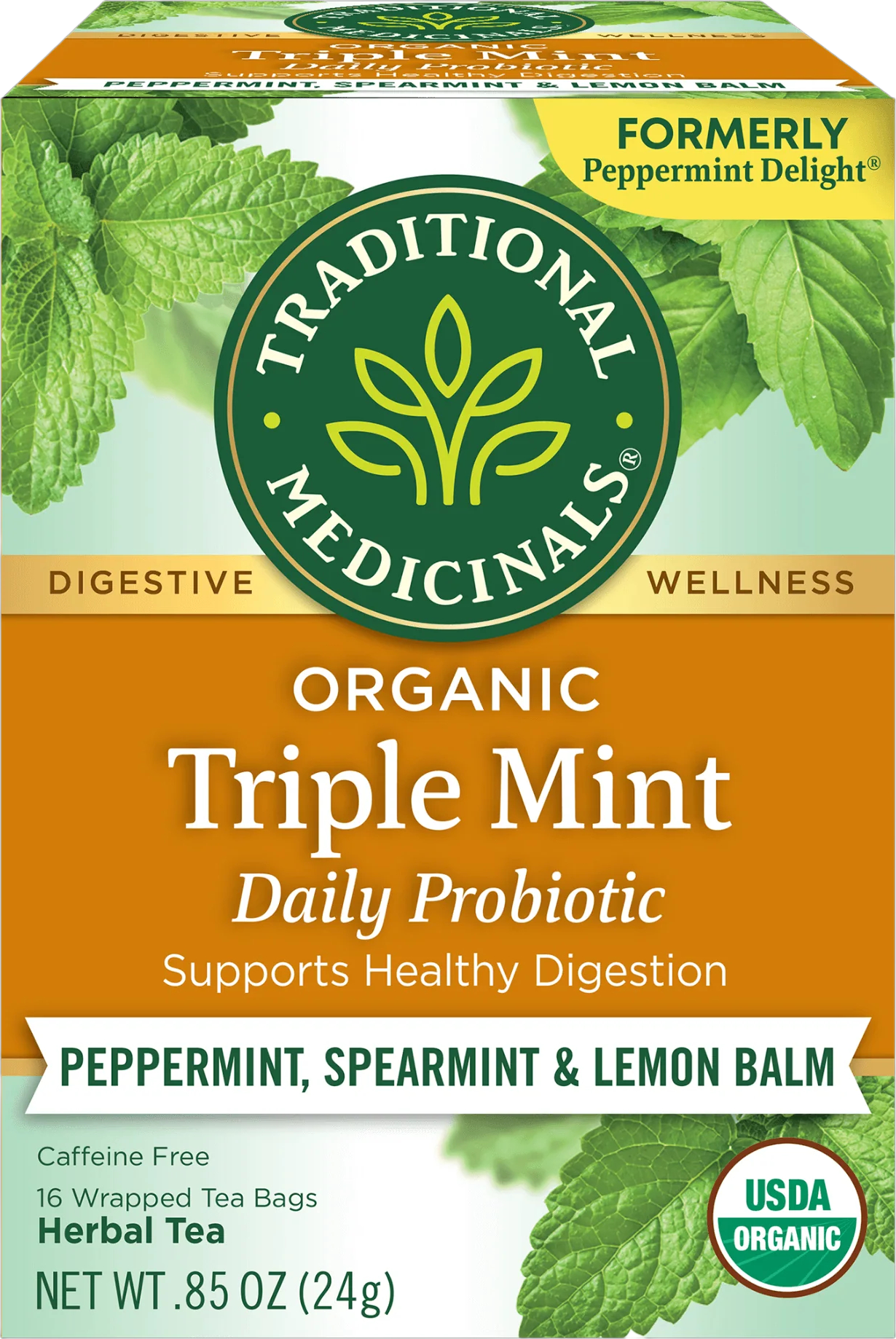 Probiotic Peppermint Tea - Traditional Medicinals