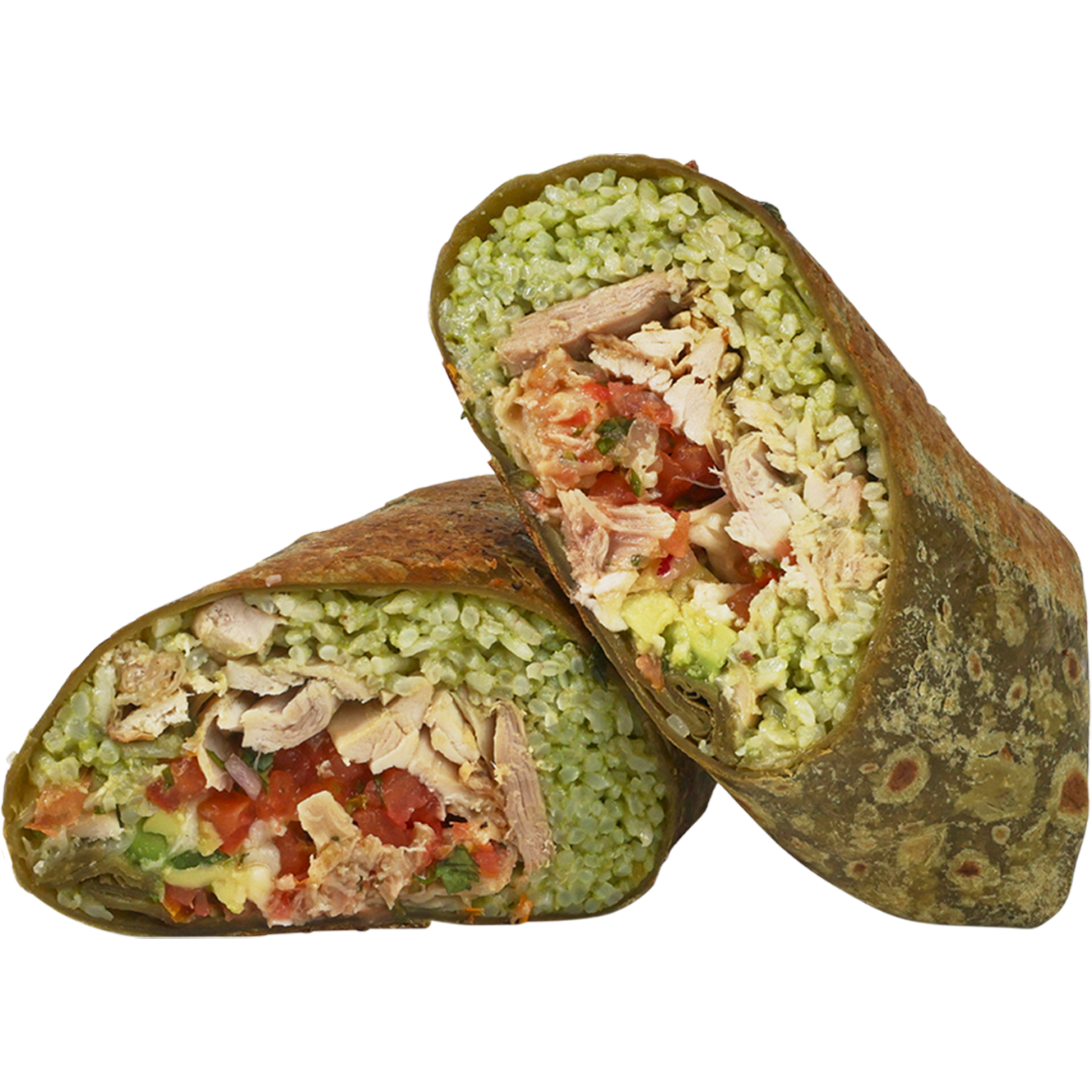Cilantro Lime Chicken Burrito
