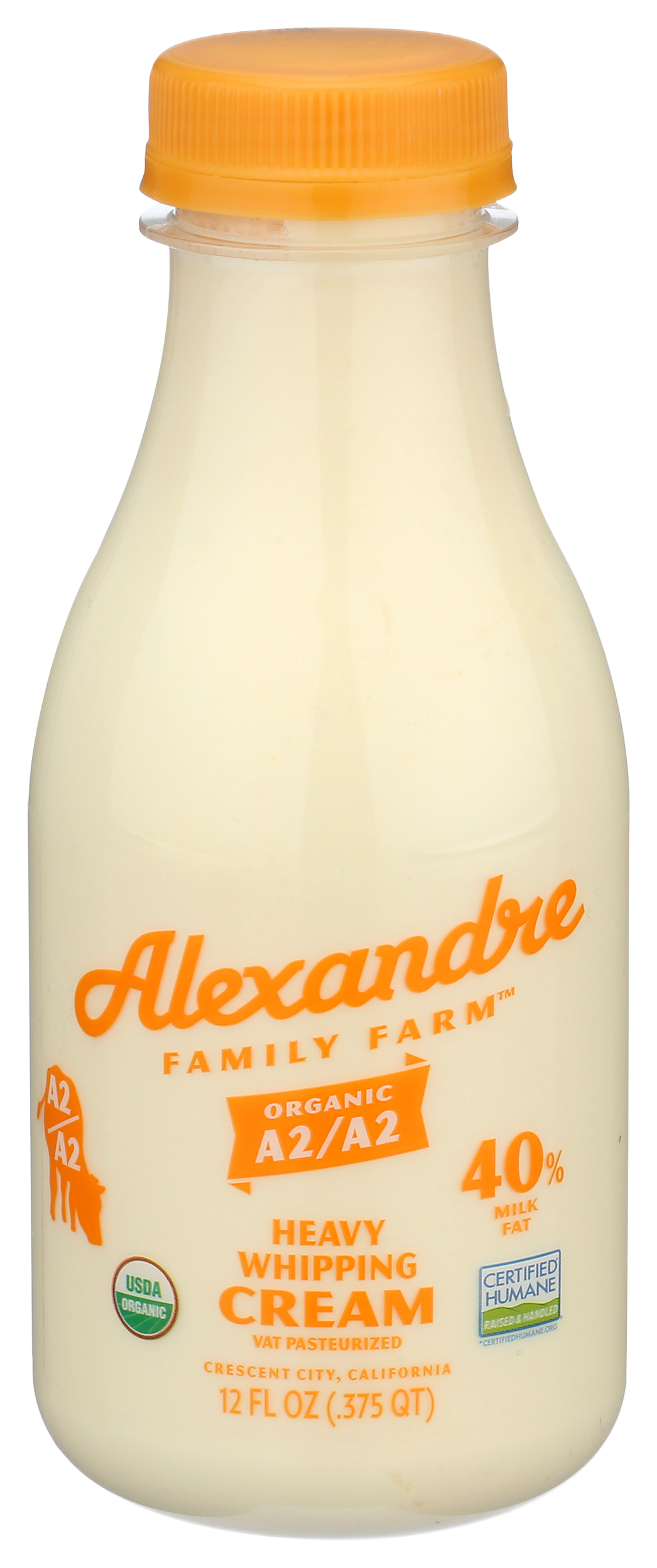 A2 Heavy Whipping Cream - Alexandre Family Farm