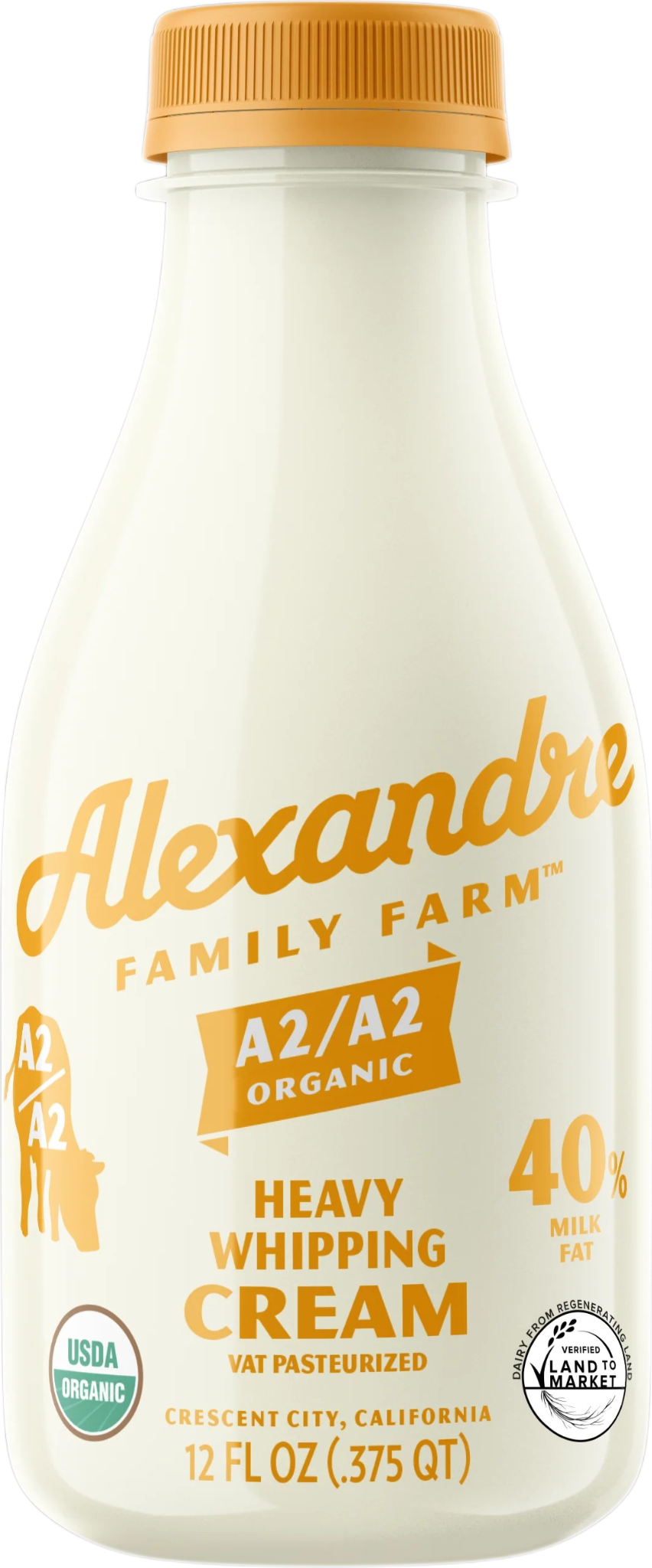 A2 Heavy Whipping Cream - Alexandre Family Farm
