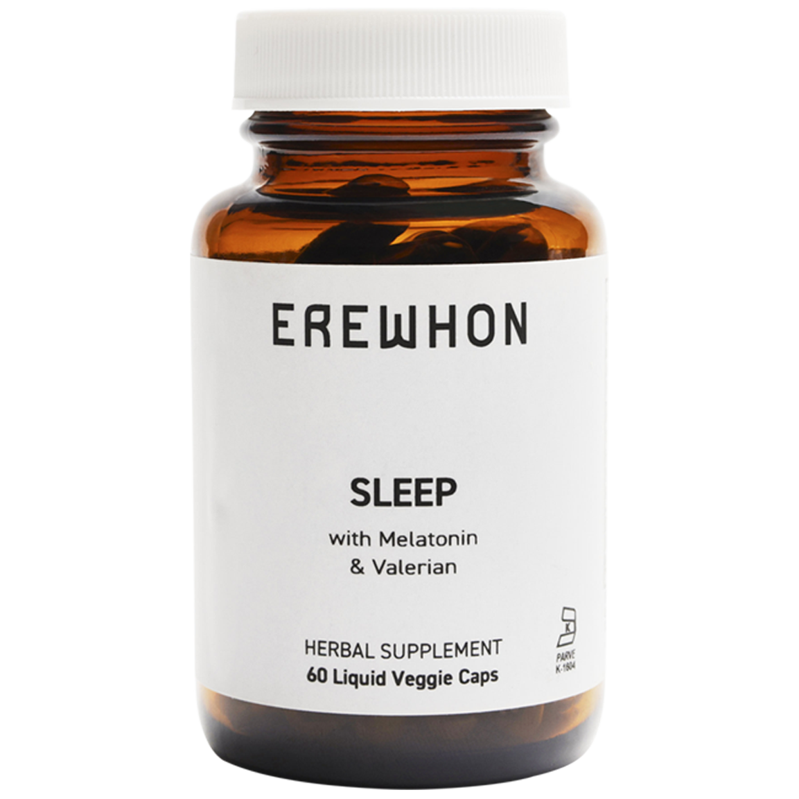 EREWHON エレオゥン Erewhon Sleep Support: Valerian-Melatonin for Restful Nights