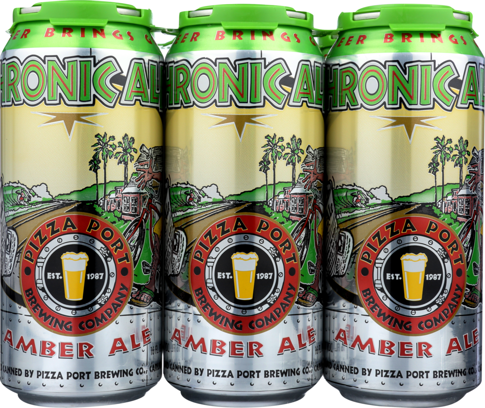 Chronic Amber Ale 6pk - Pizza Port Brewing