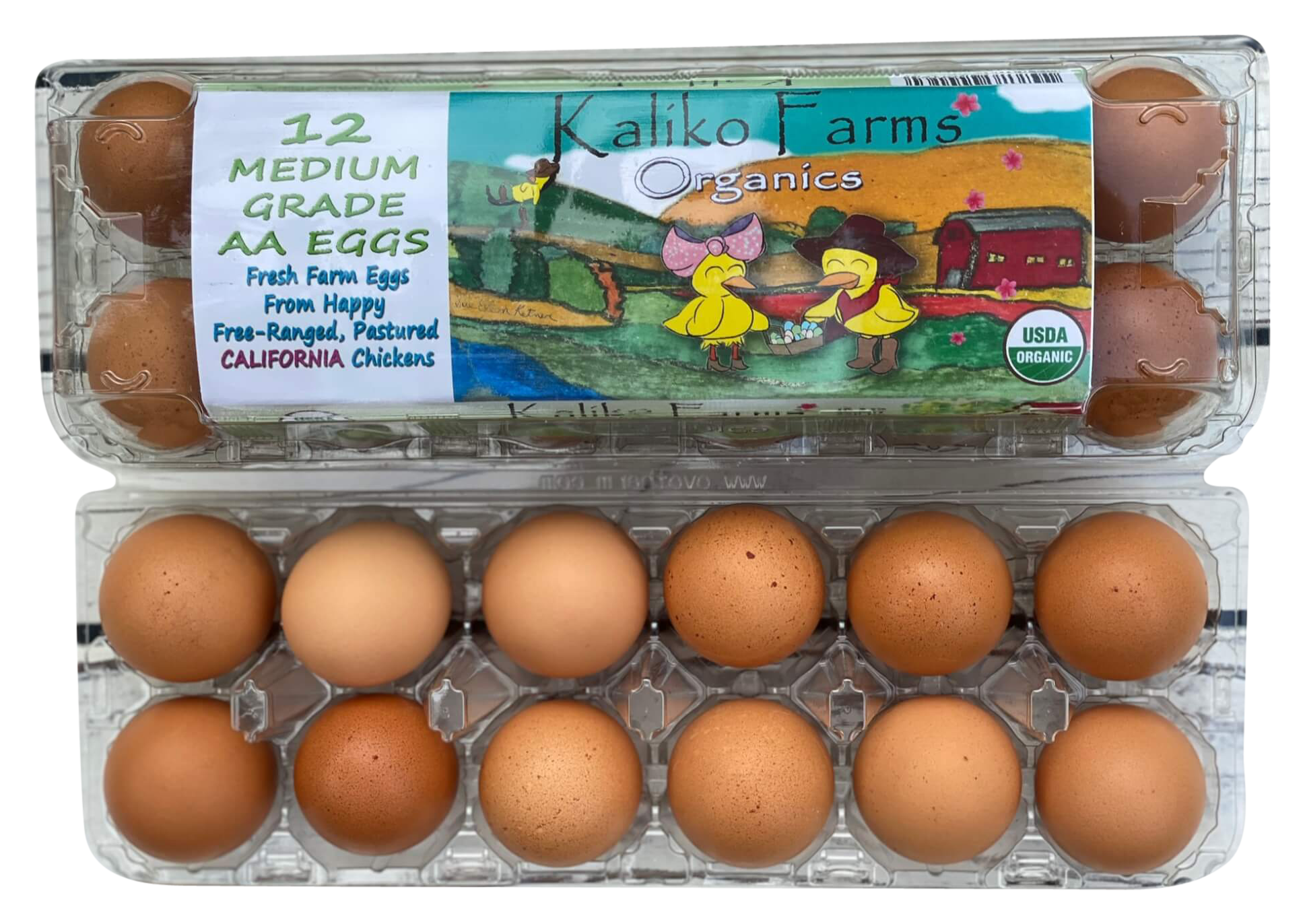 Kaliko Farms Pasture Raised Eggs - Erewhon