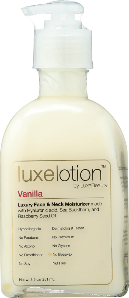 Luxe Beauty Vanilla Lotion: Hydrate & Revitalize Skin
