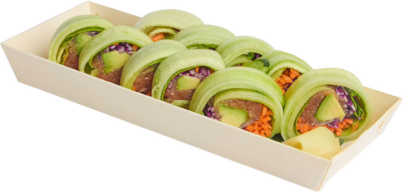 Spicy Cucumber Roll (No Rice)