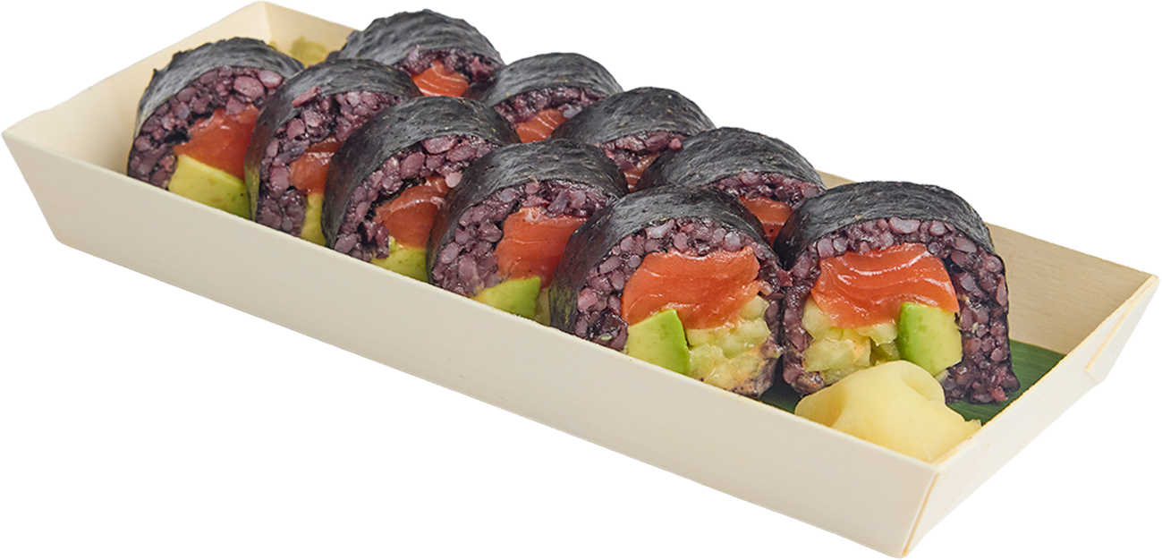 Wild Salmon Roll (Black Rice)
