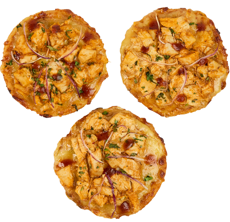 Keto BBQ Chicken Pizza 3pk - Erewhon