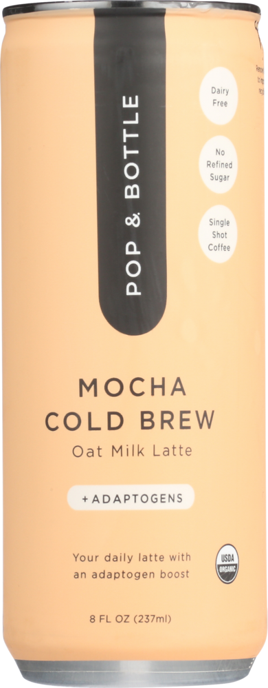 Mocha Cold Brew Oat Milk Latte - Pop & Bottle