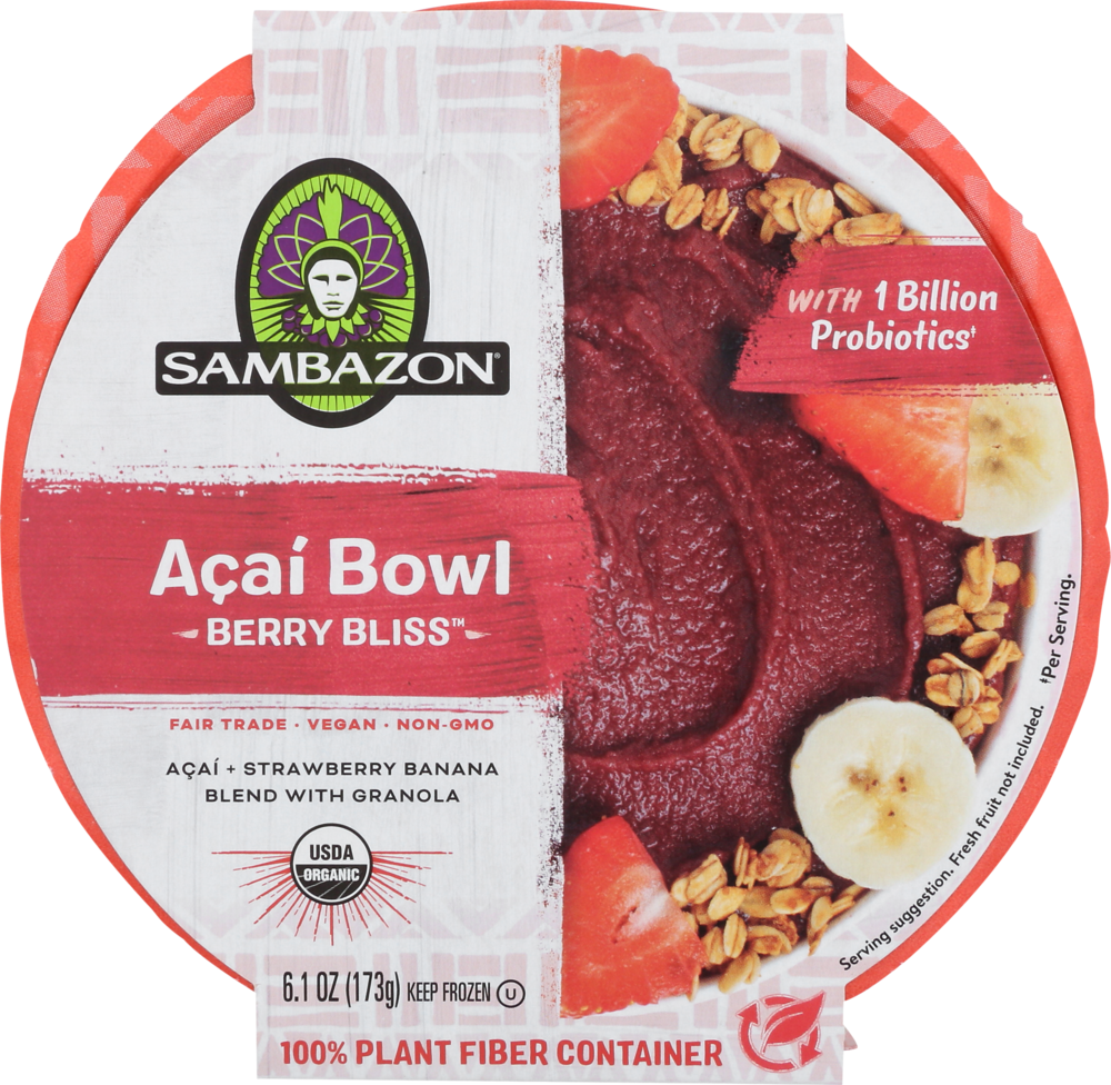 Avocean グッズセット Sambazon Strawberry Banana Acai Bowl - Erewhon