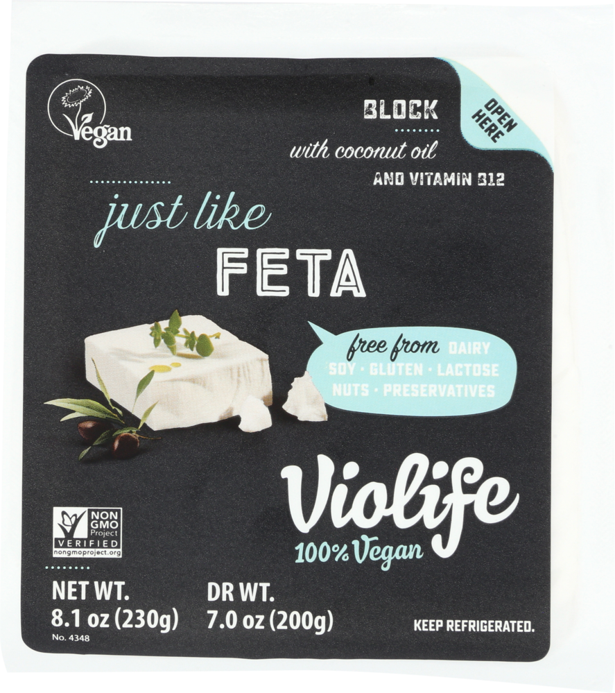 Violife Vegan Greek Feta Cheese: Dairy-Free Delight for