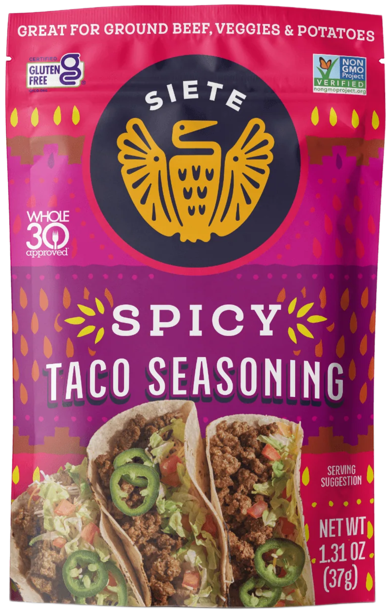 Siete Spicy Taco Seasoning - Erewhon