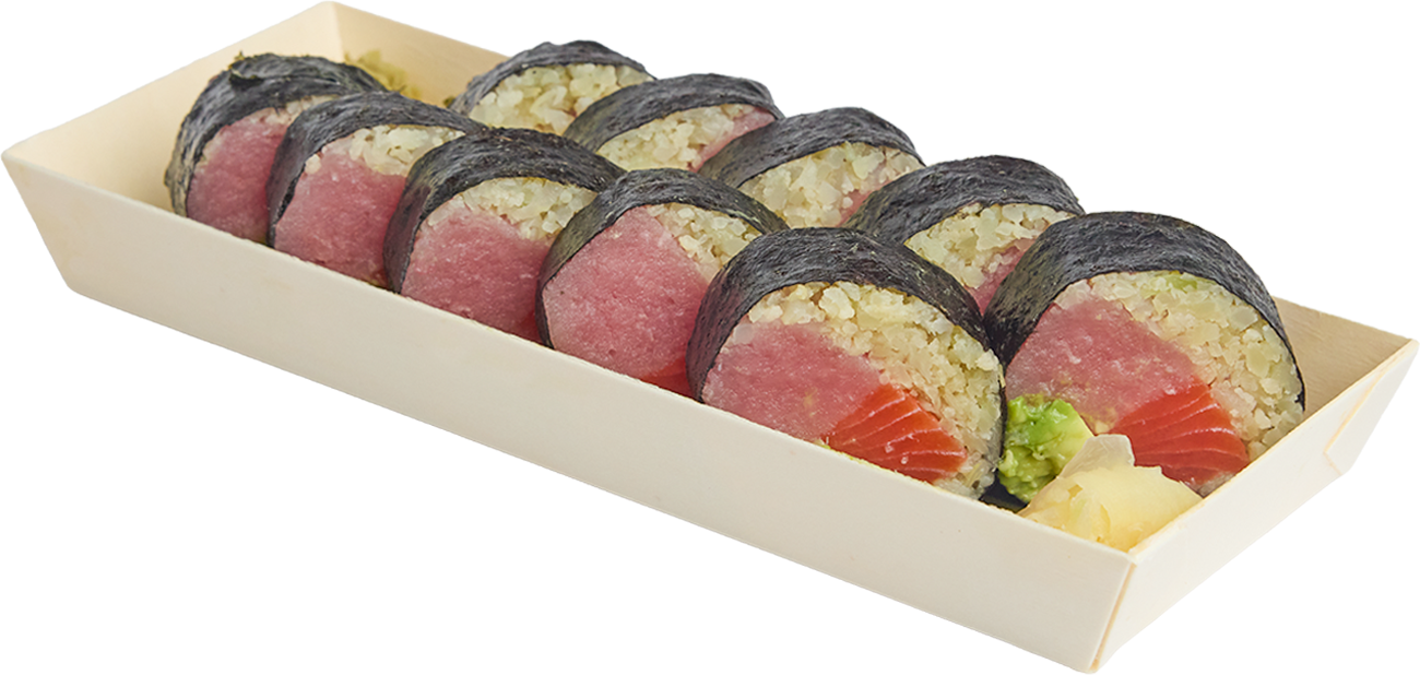 Cauliflower Tuna Roll (No Rice)