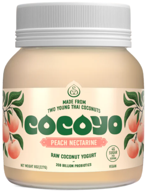 GT's Peach Nectarine Coconut Yogurt - Erewhon