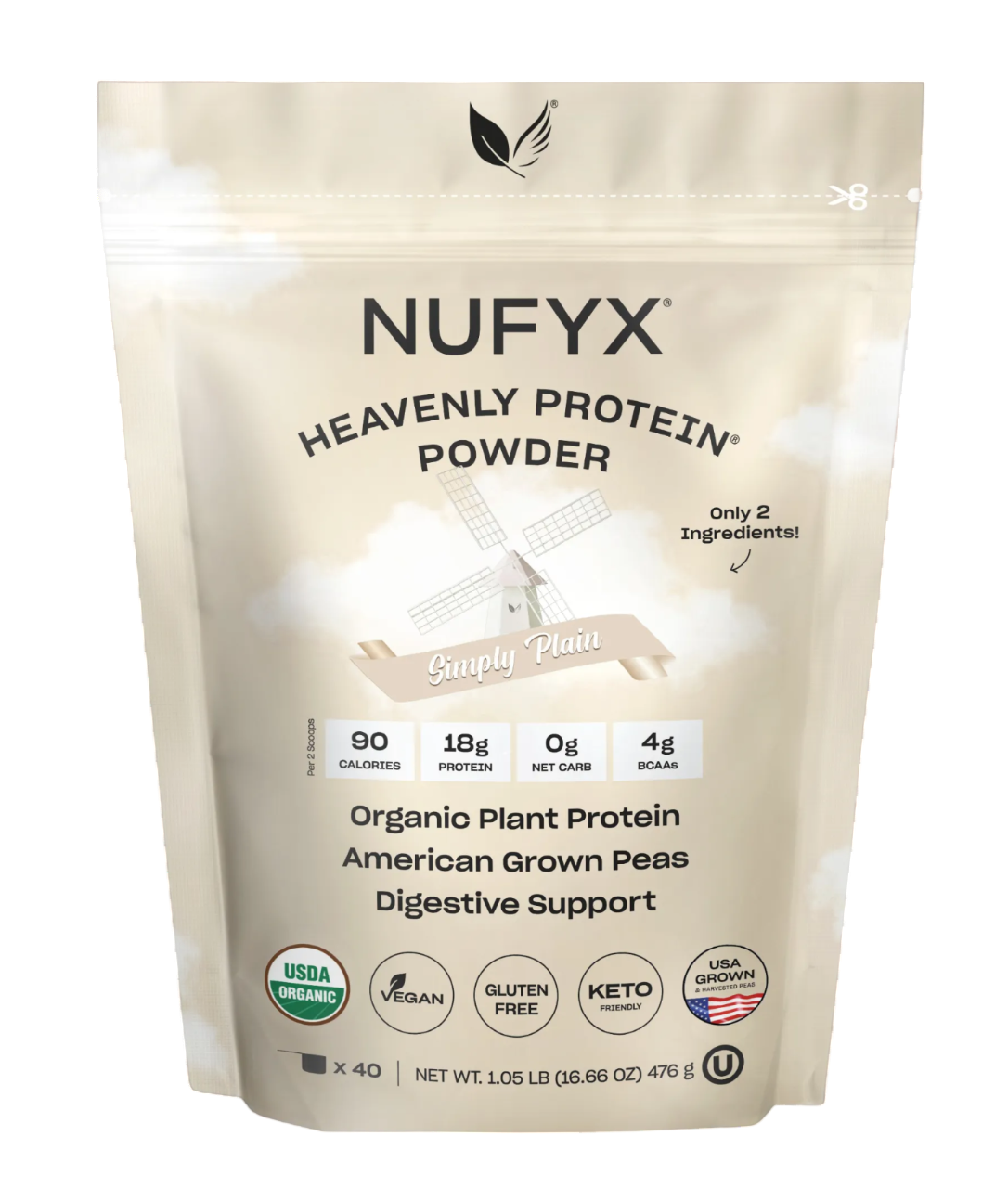 NUFYX Heavenly Plant Protein Powder - Erewhon