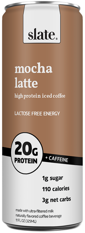 Slate Milk Mocha Latte High Protein Coffee