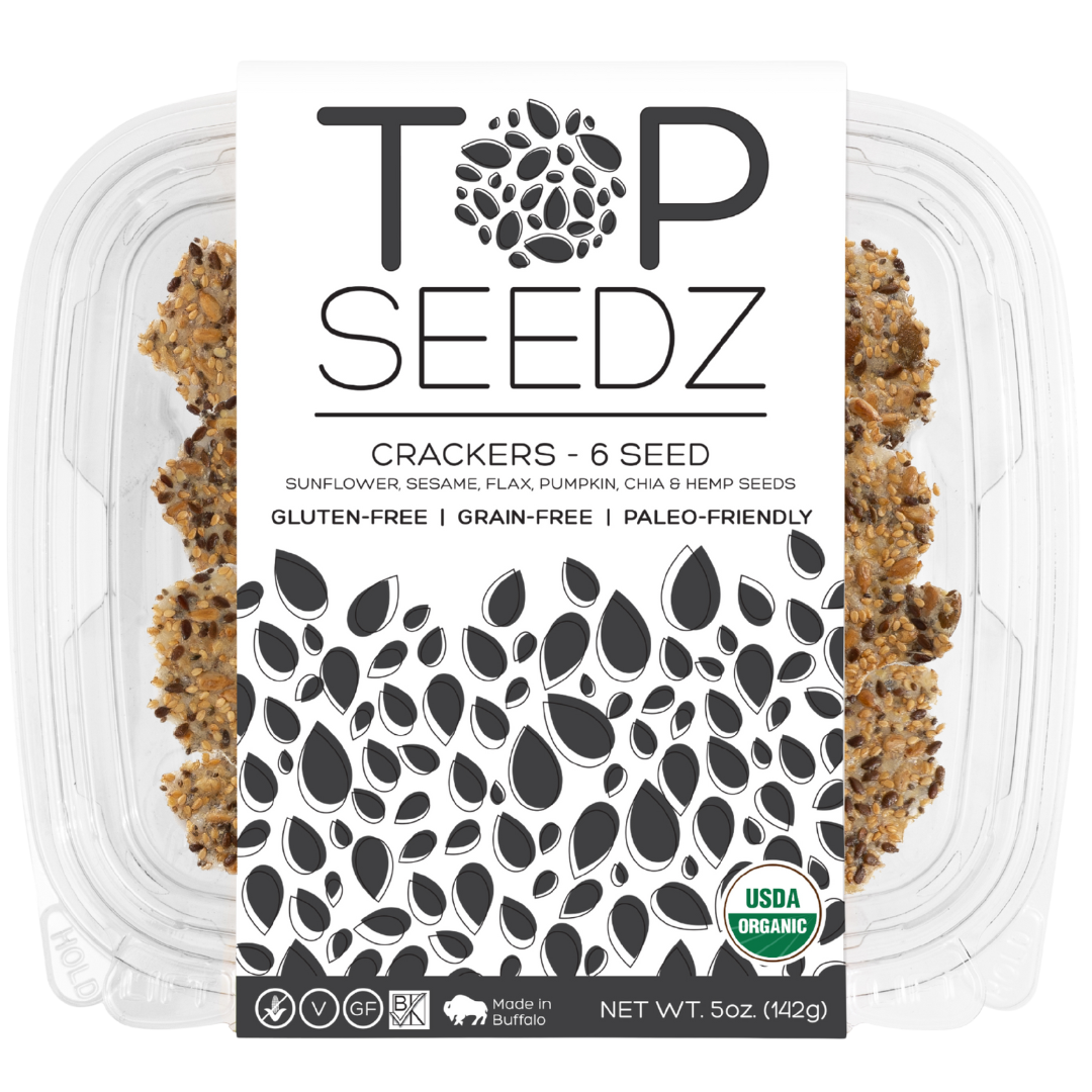 Top Seedz 6 Seed Crackers - Erewhon