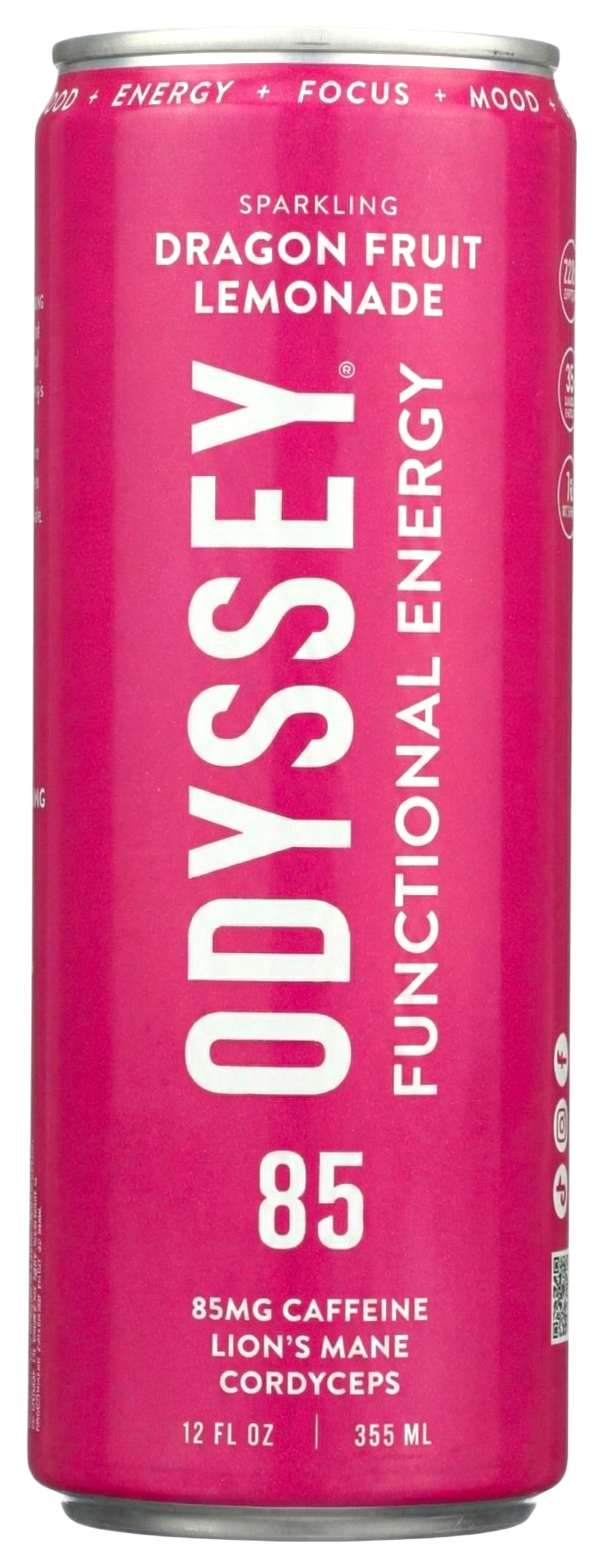 Dragon Fruit Lemonade Energy - Odyssey Elixir