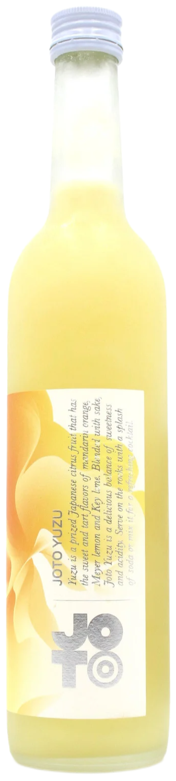 Joto Sake's Yuzu Citrus Blend - Refreshing & Perfect for Sushi