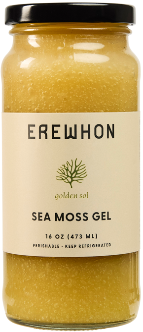 Erewhon Golden Sol Sea Moss Gel: Organic Superfood Blend